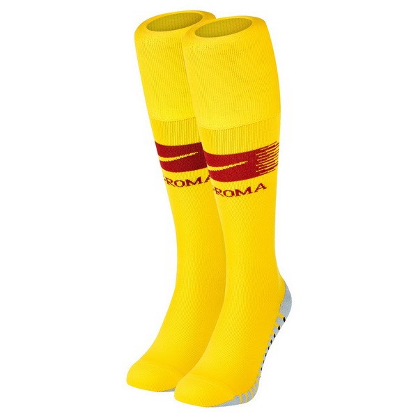 Chaussette Football AS Roma Domicile 2018-19 Jaune